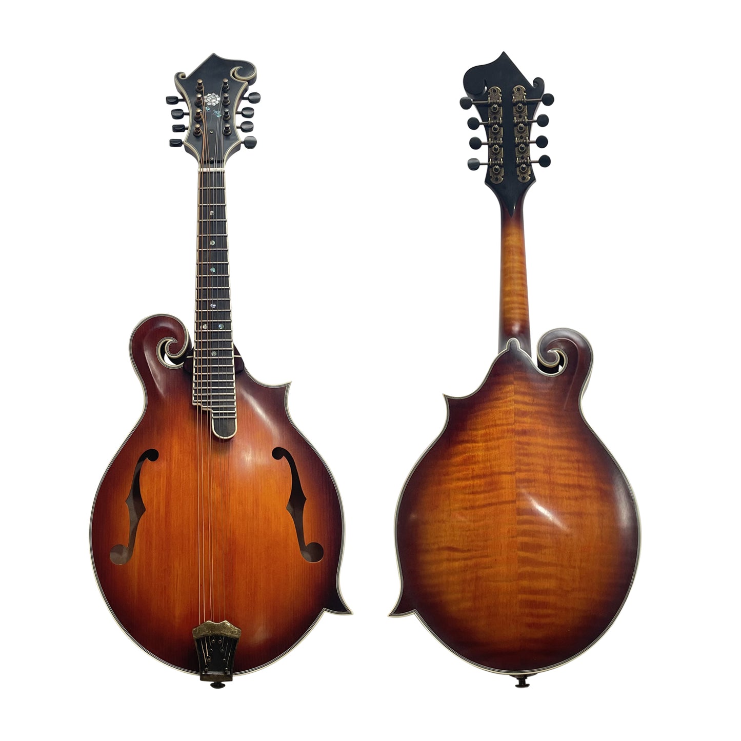 Afanti East Luthier Series AAA Grade Flamed Maple Back F Style Mandolin(AMD-170 F)