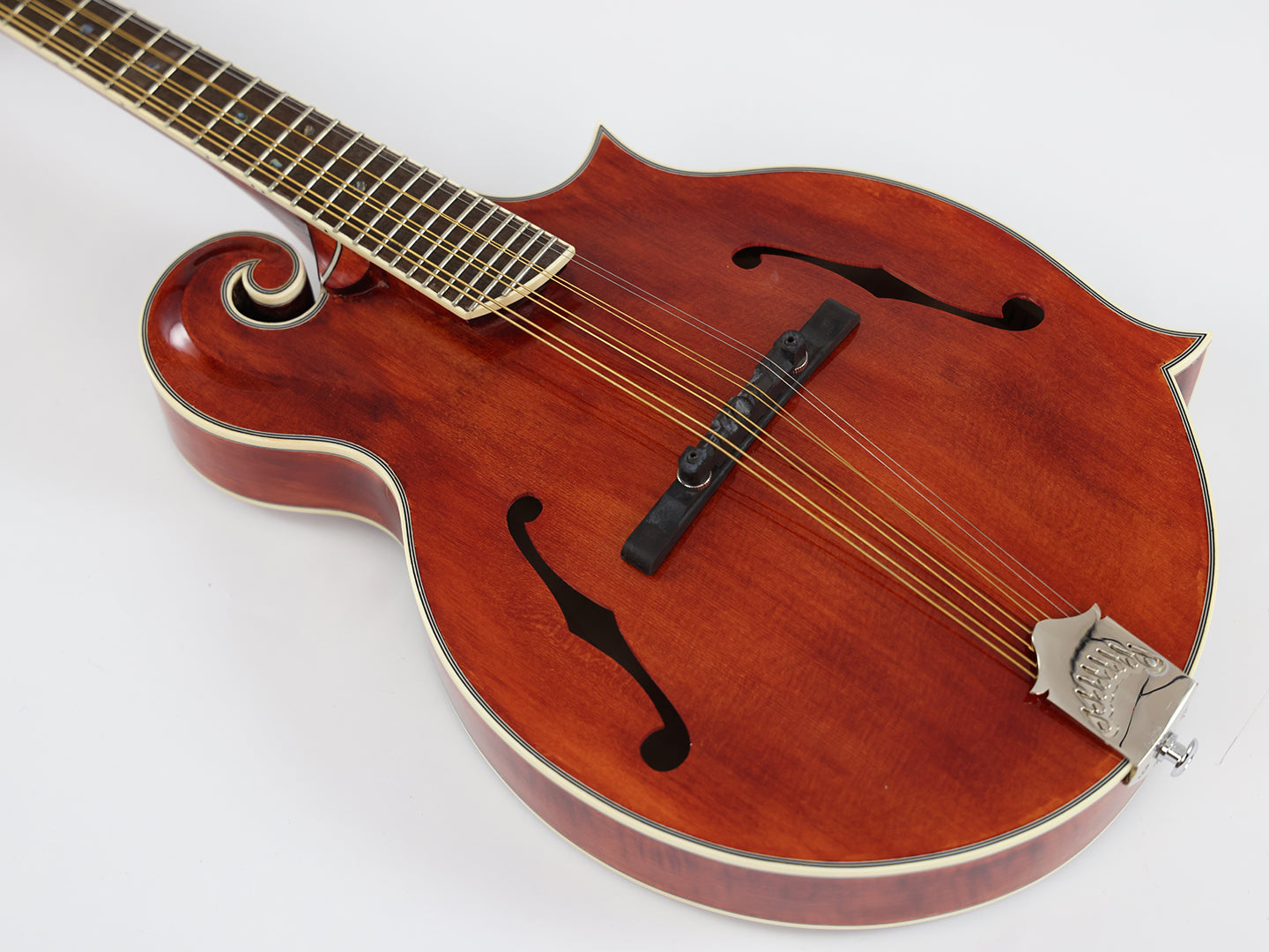 Afanti AA Solid Flamed Maple Back and Side F Mandola (AML-F20)