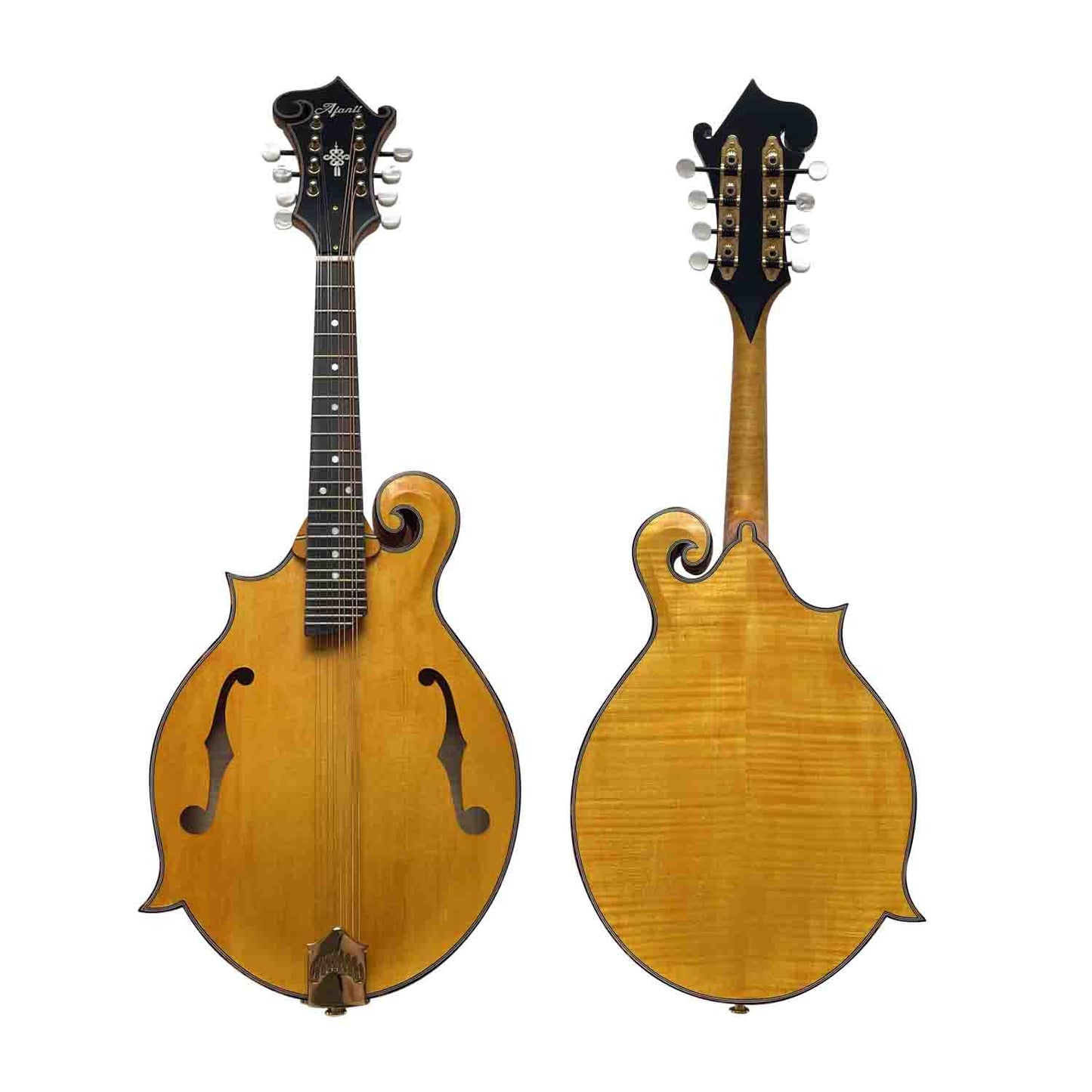 Afanti Goldrush Color Left Hand F Style Mandolin(AMD-205 F)
