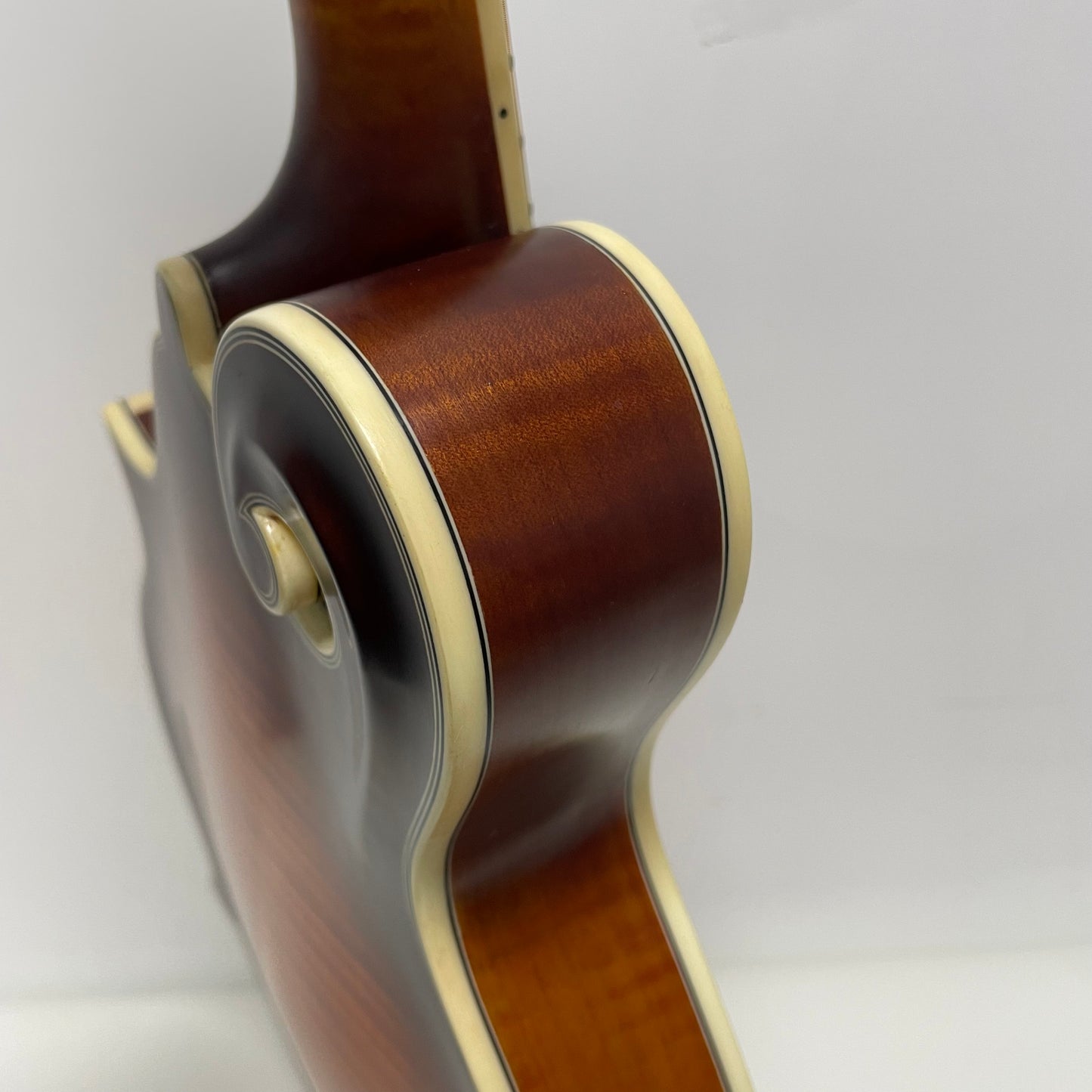 All Solid Flamed Maple Wood body Spruce Top F Style Mandolin