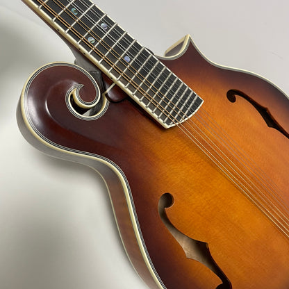 East Luthier Hand made all solid 3A wood Sunburst F style Mandolin