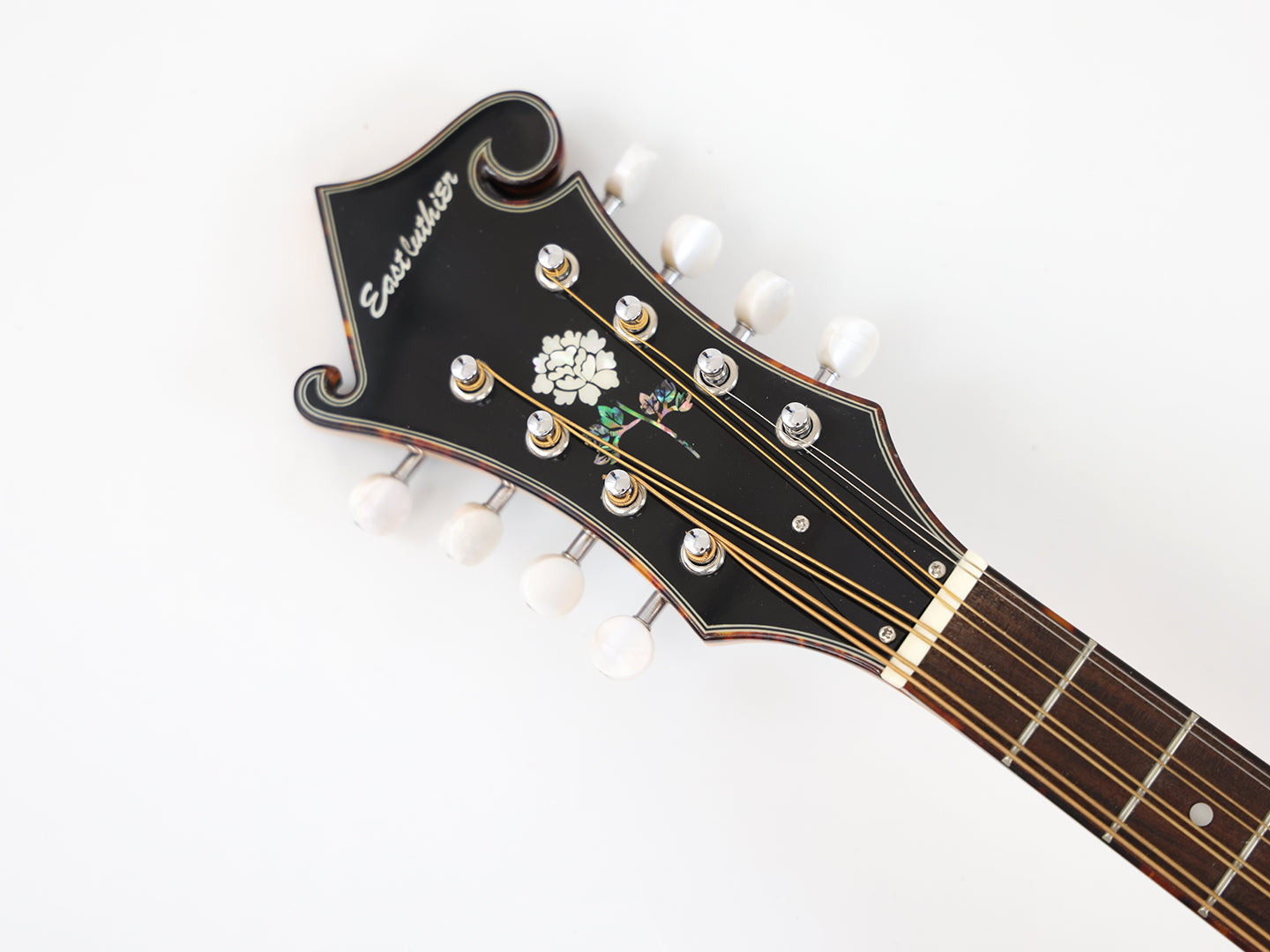 Afanti  F Style Solid Mahogany Back and Side Octave Mandolin (AOM-95)