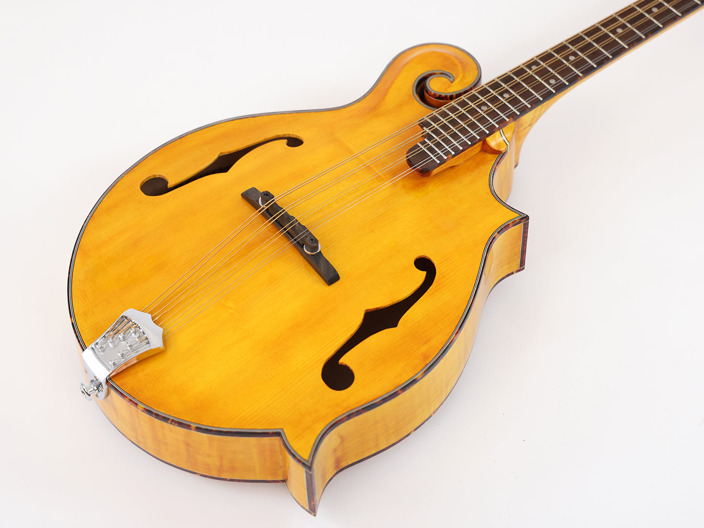 Afanti  F Style Solid Mahogany Back and Side Octave Mandolin (AOM-95)