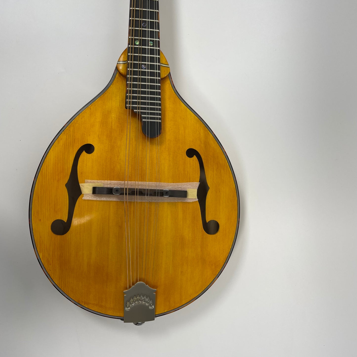 Afanti All Solid Wood Honey Amber A Style Mandolin (A5-EL01)