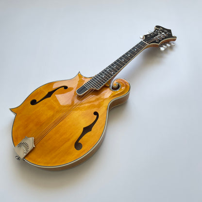 Afanti Left Hand F Style Mandolin with Ebony Fingerboard(AMD-120F)